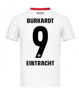 Billige Fotballdrakt Eintracht Frankfurt Jonathan Burkardt #9 Replika Bortedrakt 2025-26 Kortermet Billige Fotballdrakt Eintracht Frankfurt Jonathan Burkardt #9 Replika Bortedrakt 2025-26 Kortermet